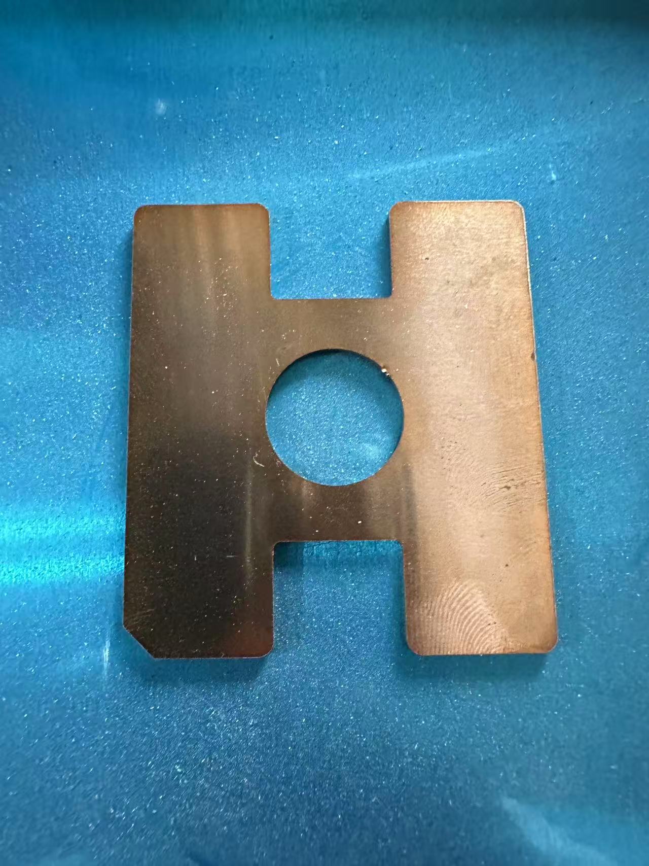 Custom H-Shaped Laser-Cut Sheet Metal Parts(图1)