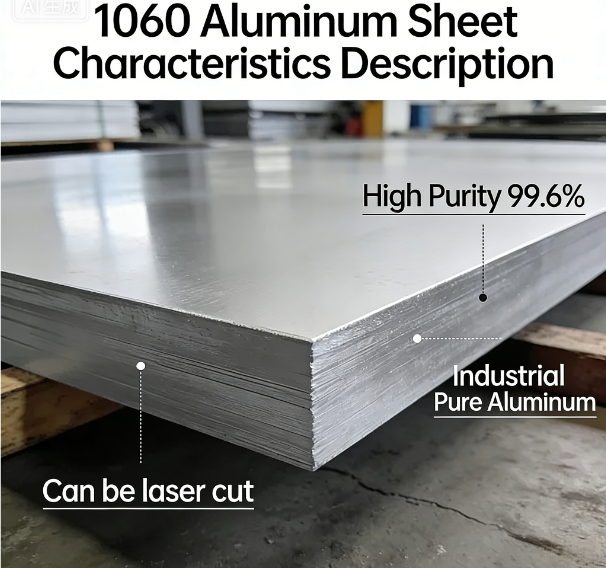 1060 Aluminum Sheet | 99.6% High Purity Industrial Pure Aluminum | Laser Cutting Available(图1)