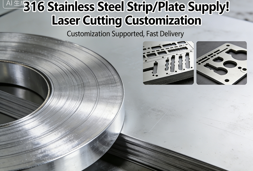 Supply of 316 Stainless Steel Strip/Sheet - Laser Cutting Service Available(图1)