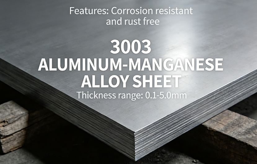 3003 Aluminum-Manganese Alloy Sheet | 0.1–5.0mm | Corrosion-Resistant & Rust-Free(图1) 3003 Aluminum-Manganese Alloy Sheet | 0.1–5.0mm | Corrosion-Resistant & Rust-Free(图1)